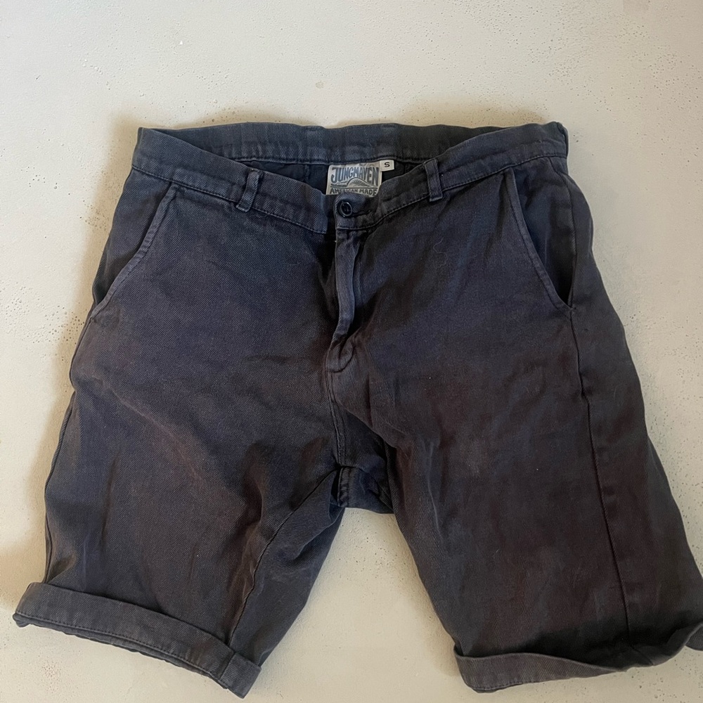 Men's Black Jungmaven Gaviota Chino Short